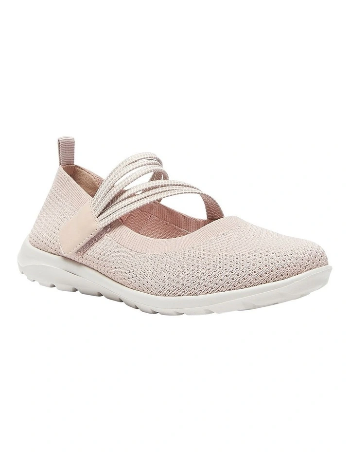Patsy Sneakers in Blush Stretch
