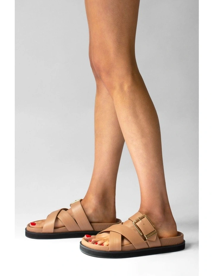 Nia II Sandals in Butterscotch