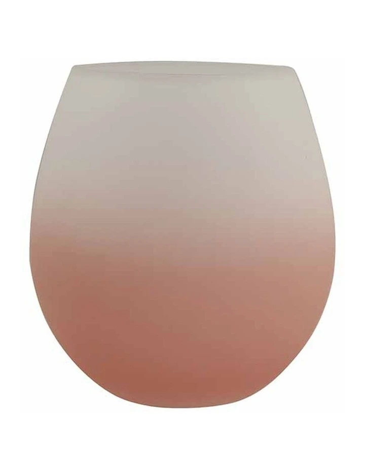 Vase Large 22x19cm Rose Ombre