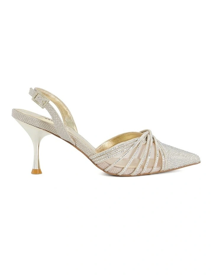 Cloudia Pump in Gold