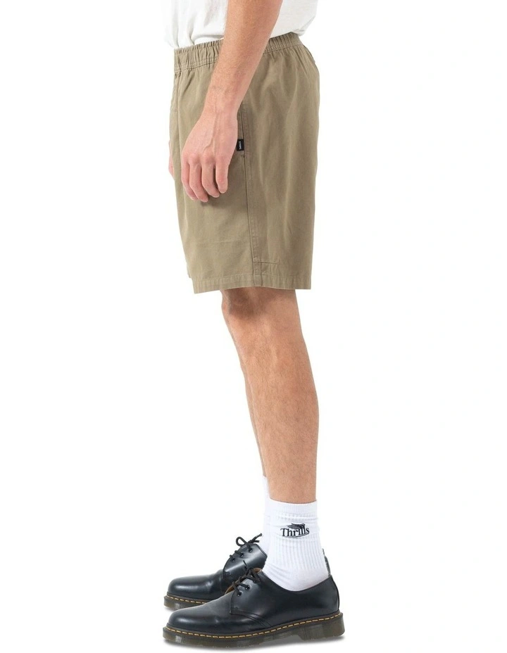 Minimal Work Volley Shorts in Aloe