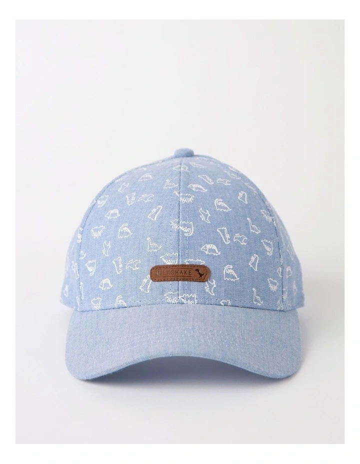 Dino Cap in Light Blue