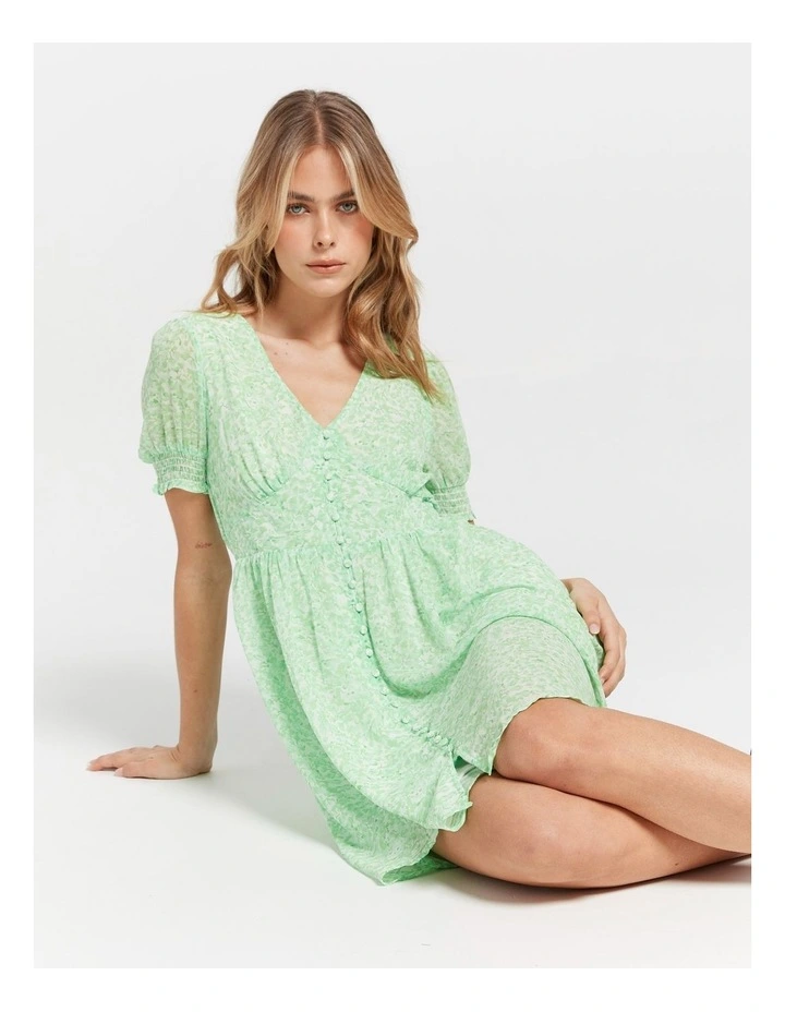 Amanda Dress in Green