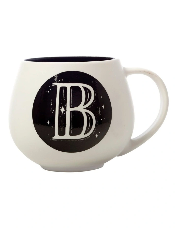 The Letterettes 450ml B Snug Mug Gift Boxed White