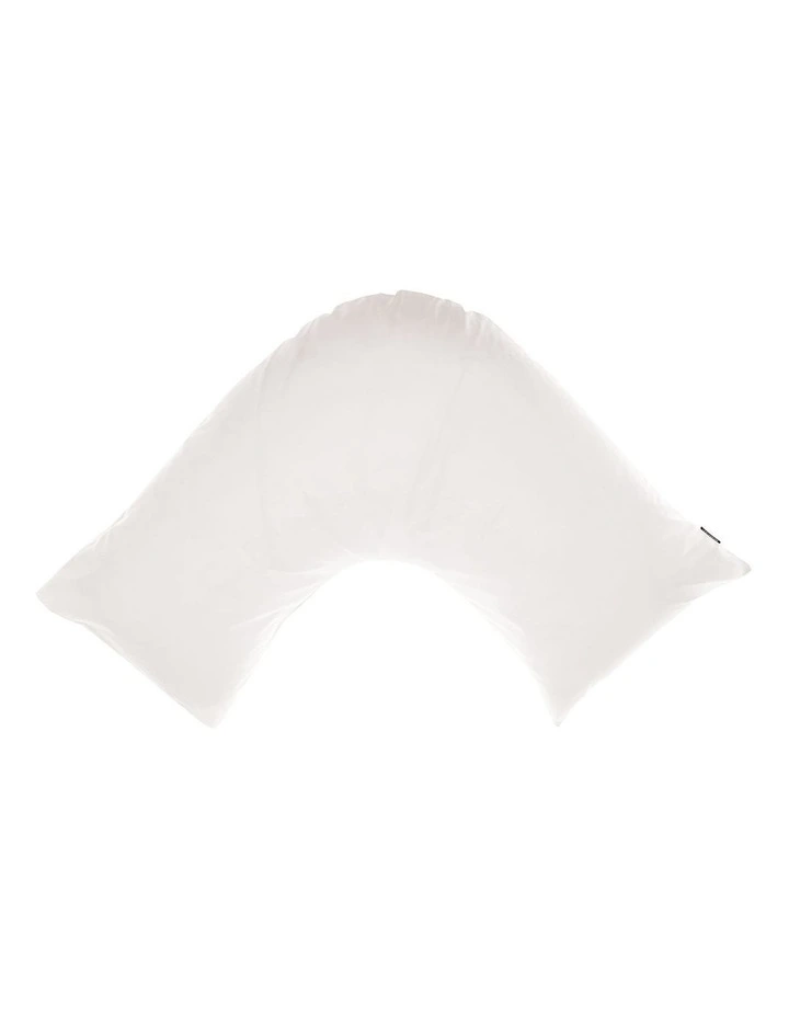 Augusta 500TC U Shaped Pillowcase In White