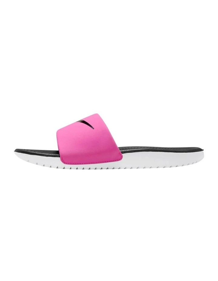 Kawa Slide Beach Sandals in Fuchsia