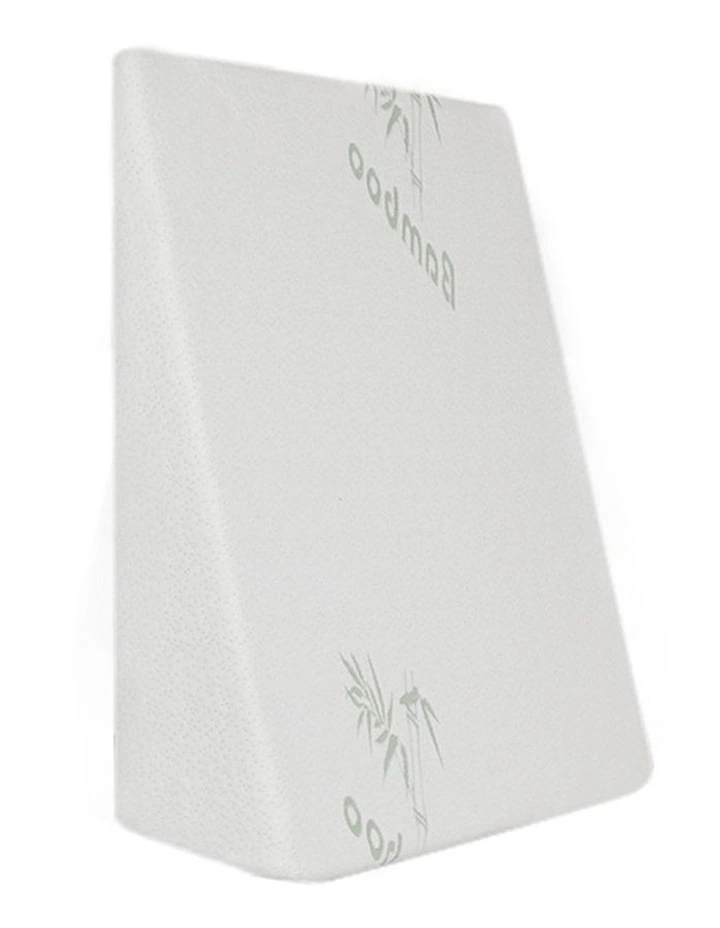 Bedding Wedge Pillow 19cm in White