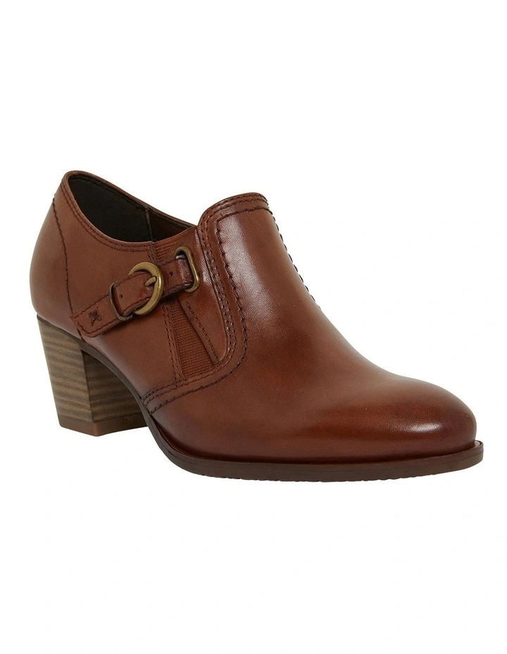 Irene Mid Brown Glove Shoes