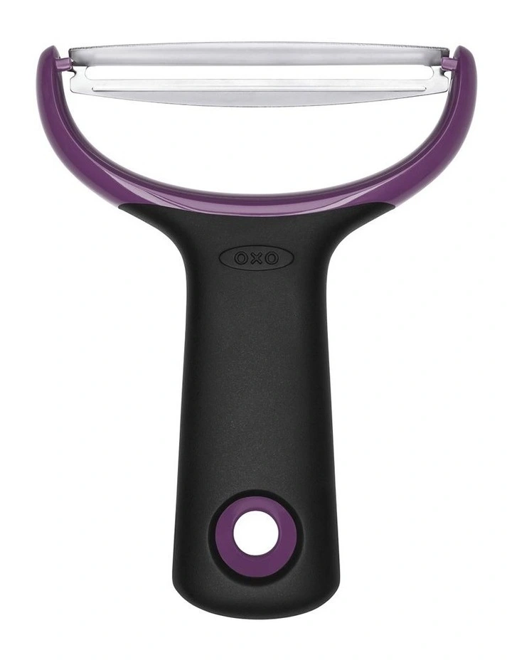 Large Vegetable Prep Peeler in Black/Purple