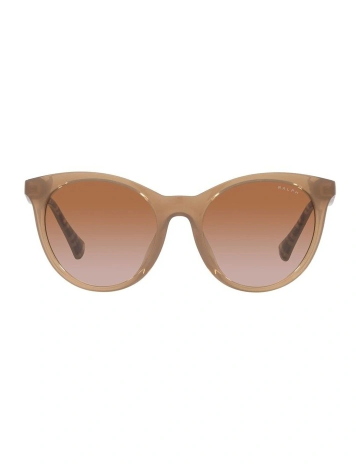 0RA5294U Sunglasses in Shiny Transparent Camel