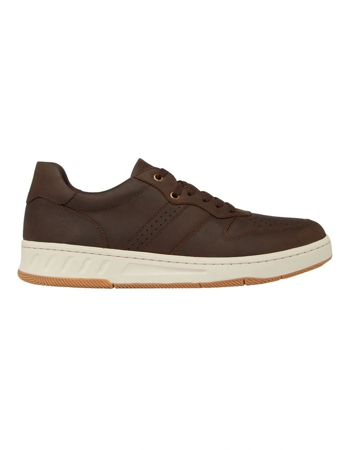 Swing Sneaker in Brown Leather
