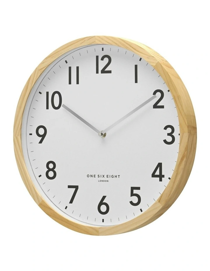 Jack Wall Clock 40cm in White