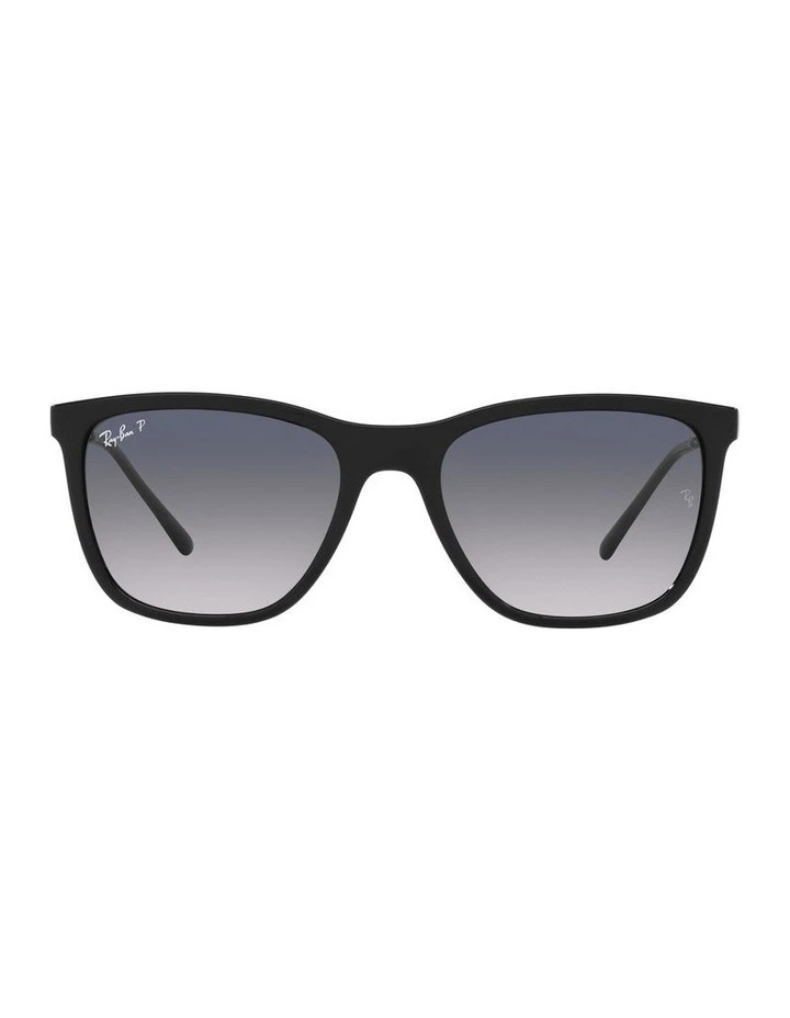 RB4344 Black Polarised Sunglasses