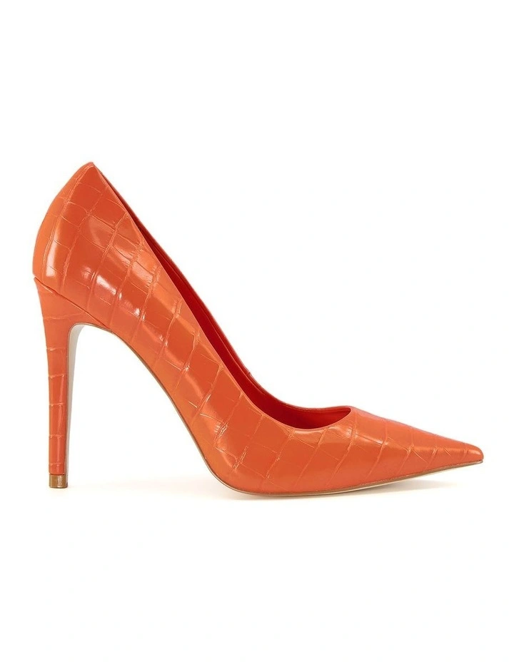 Amaretto Pump in Orange