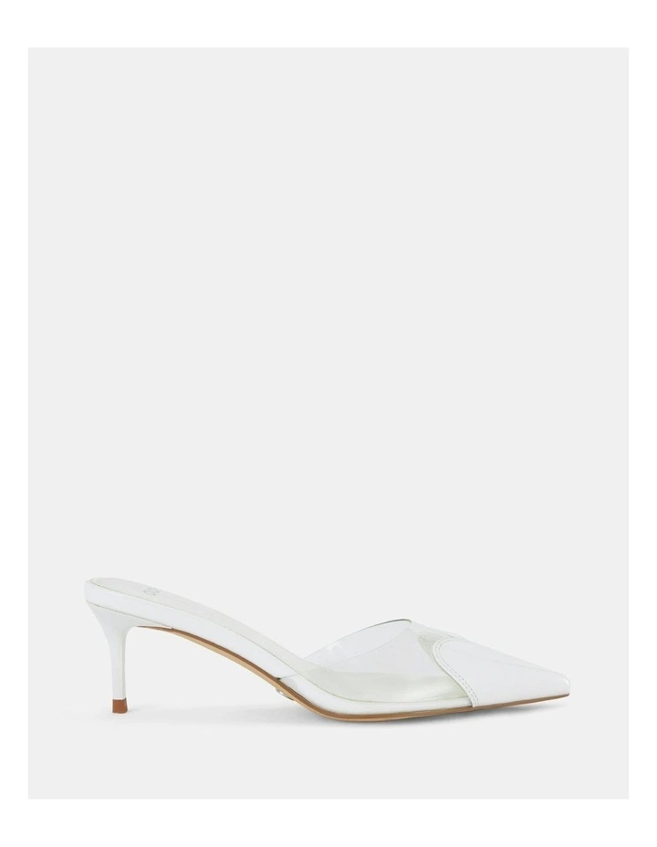 Ingria Heels in White Patent