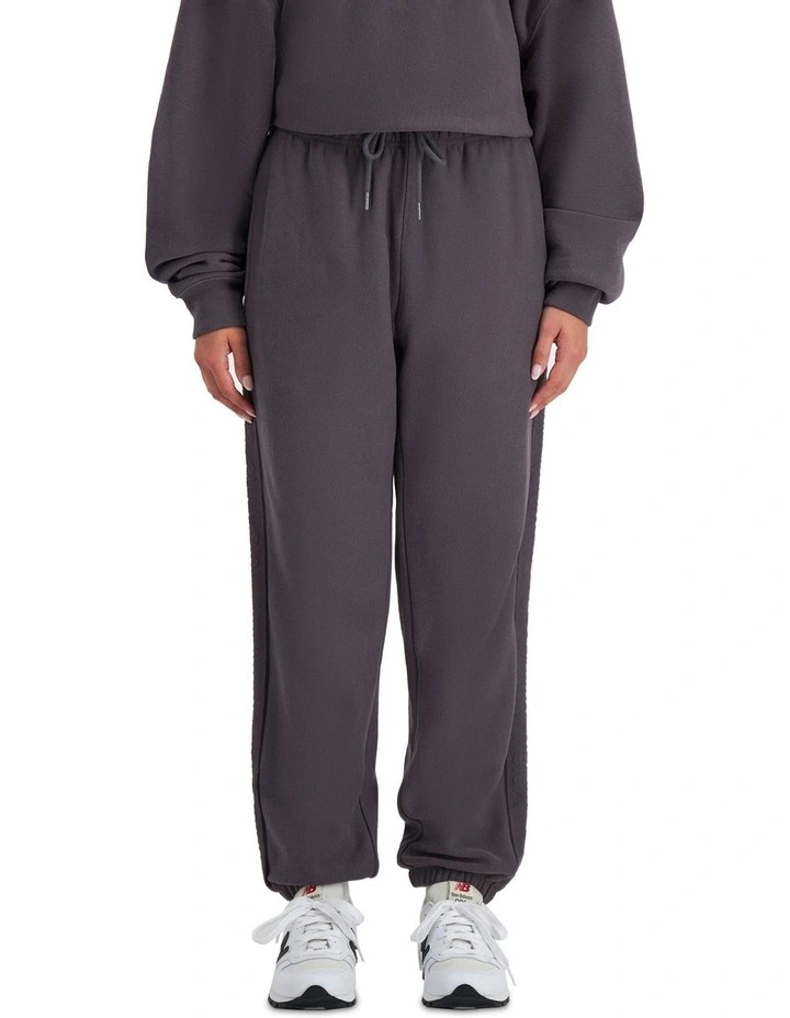 Reverse Weave Terry Taping Jogger in Shadow Dust
