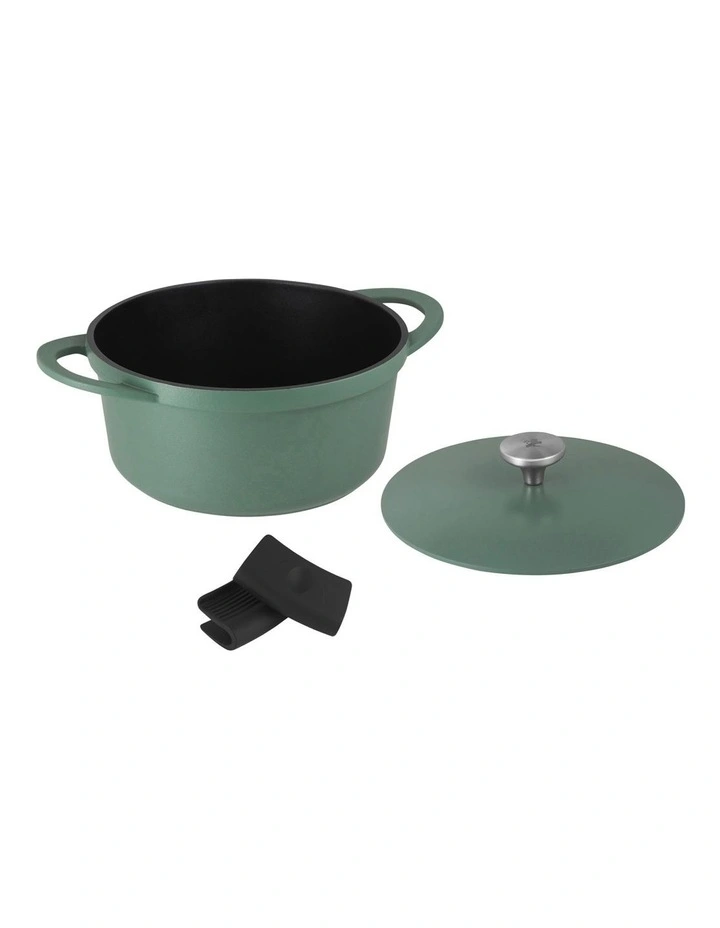 Agile Non-Stick Casserole 24cm/4.2L in Sage
