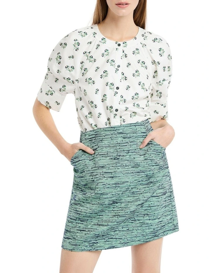 Katniss Cotton Blouse in Multi
