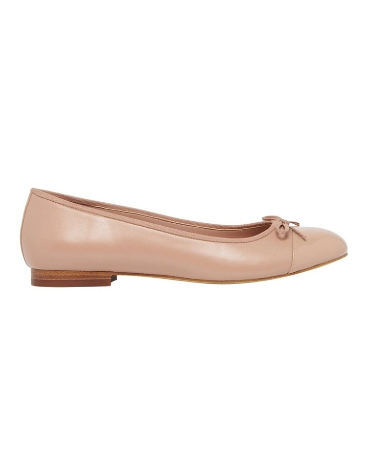Jinks Ballet Flat Shoe in Natural