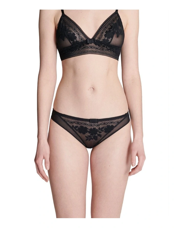 Heloise Bikini Brief in Black