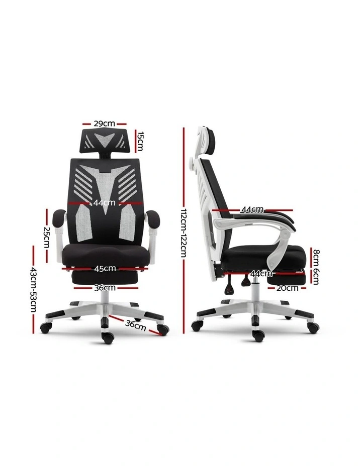 Office Gaming Chair Black/White