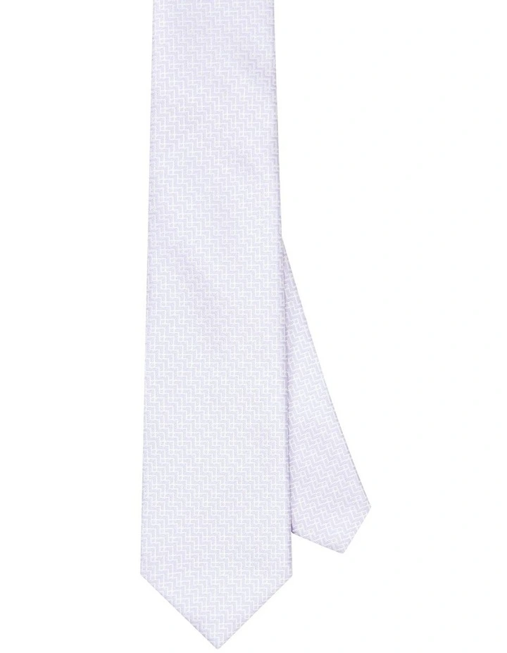 Dobby Tie in Lilac