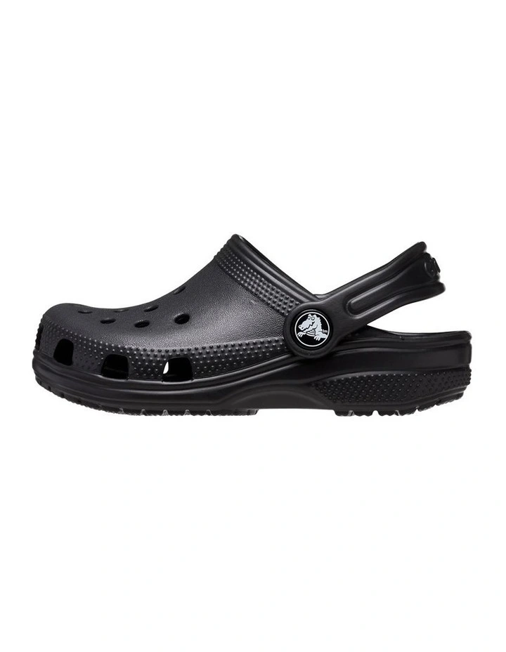 Classic Clog Infant Beach Sandals in Black