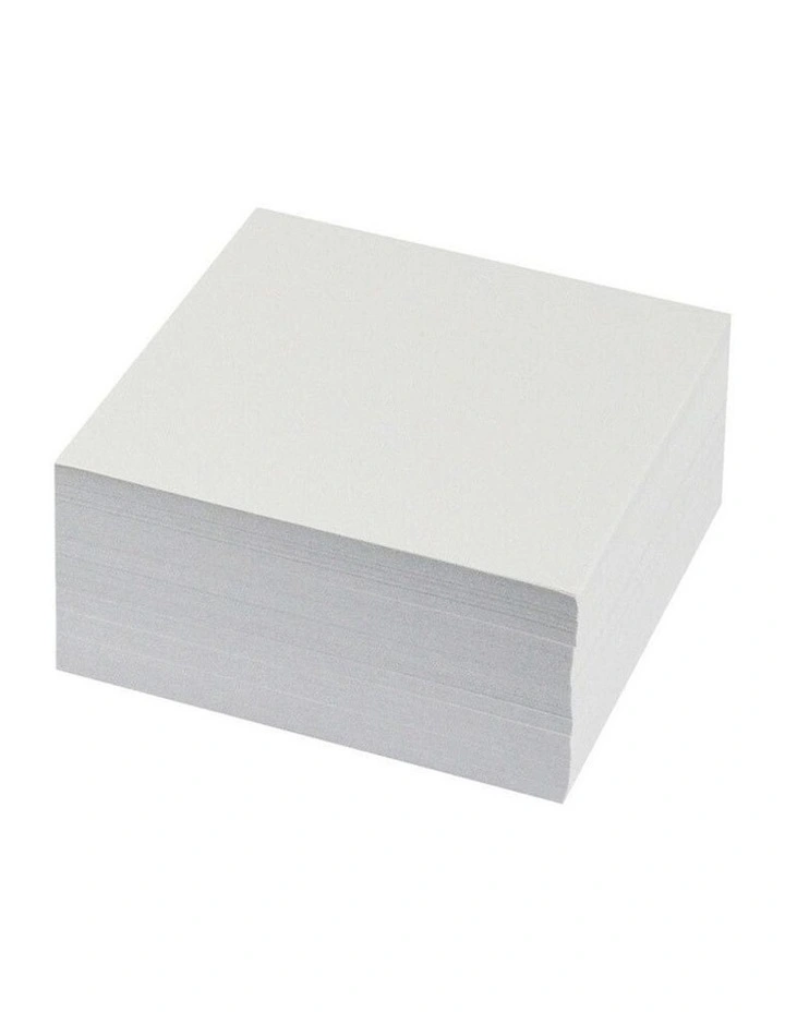 500 Sheets Memo Cube Paper/Notes Refill 95 x 95mm Home/Office Stationery