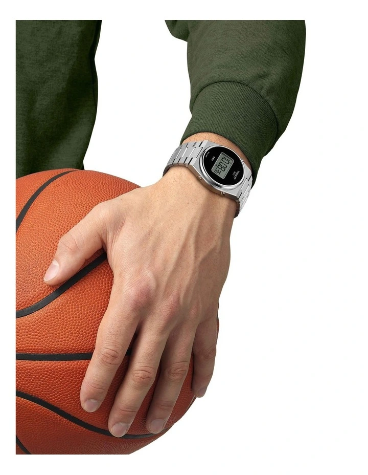 PRX Digital 40mm T1374631105000 Watch in Black/Silver