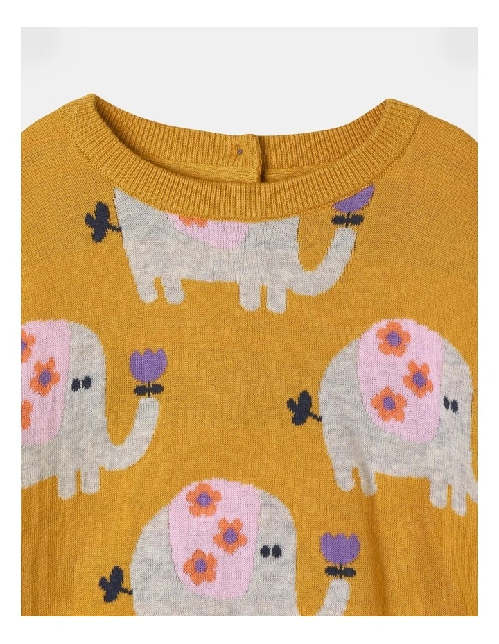 Daisy Jumper in Mustard