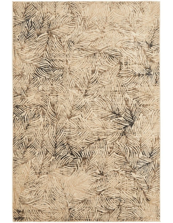 Dreamscape Artistic Nature Modern Rug in Charcoal