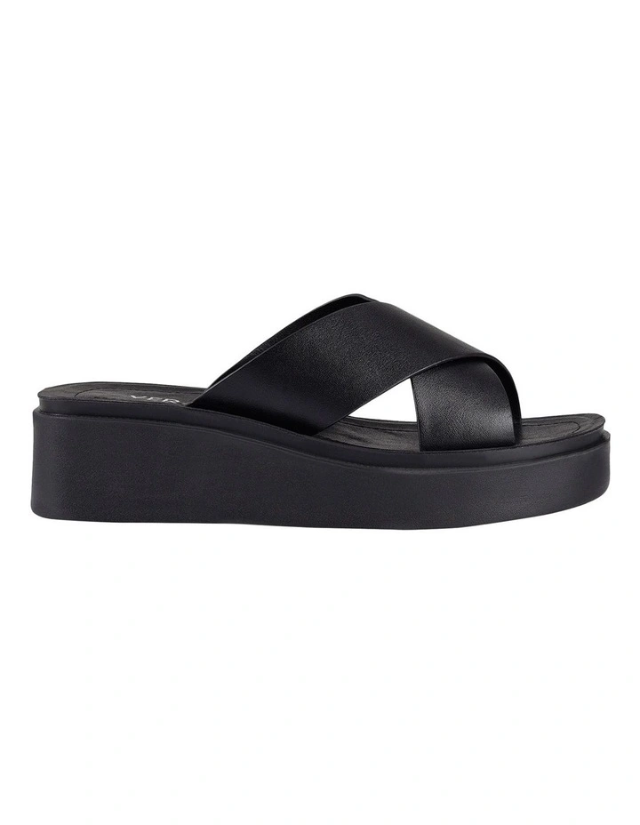 Rayne Slides In Black Smooth