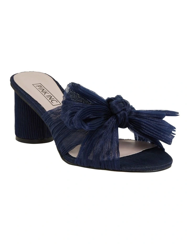 Surge Navy Fabric Sandals