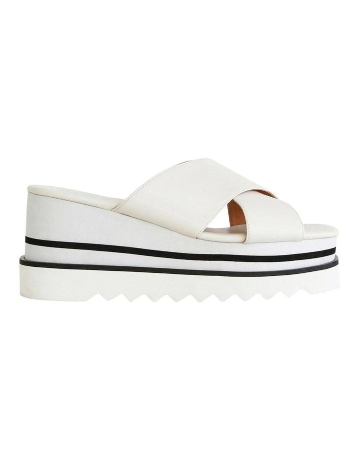 Riviera Platform Slide in White