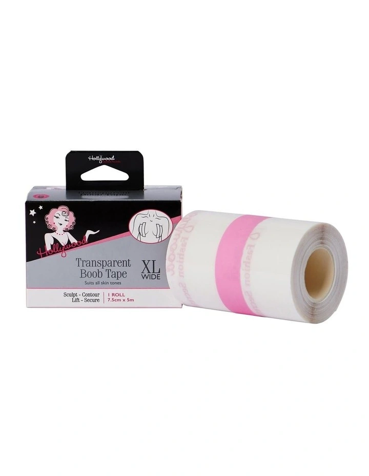 Transparent Boob Tape XL Wide 7.5cm x 5m