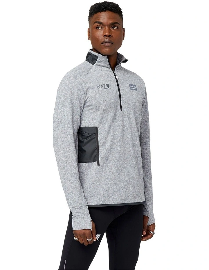 Impact At Spinnex Half Zip Sweater in Sky