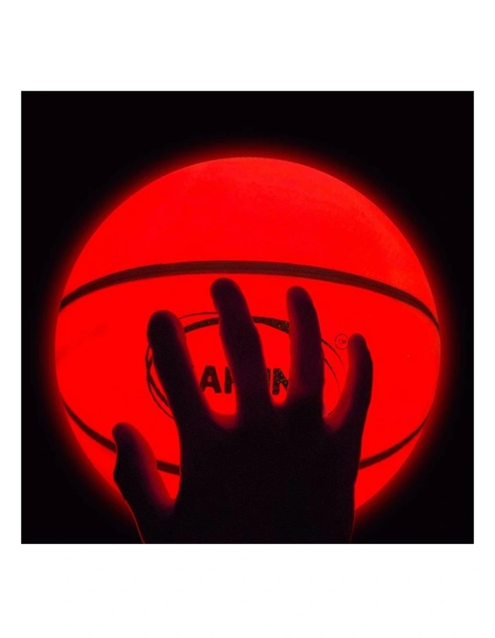Kahuna Basketball L.E.D Glow Light Up Trampoline Ball