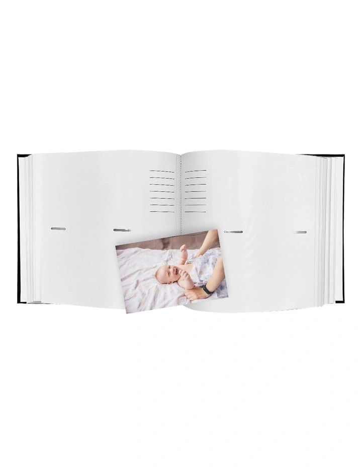 Concerto Photo Album 200 Photo Capacity in Black