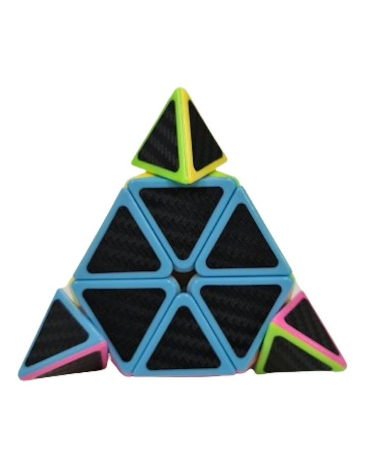 Pyraminx Triangle Rubik Cube Pyramid Brain Teaser Toy Puzzle x1
