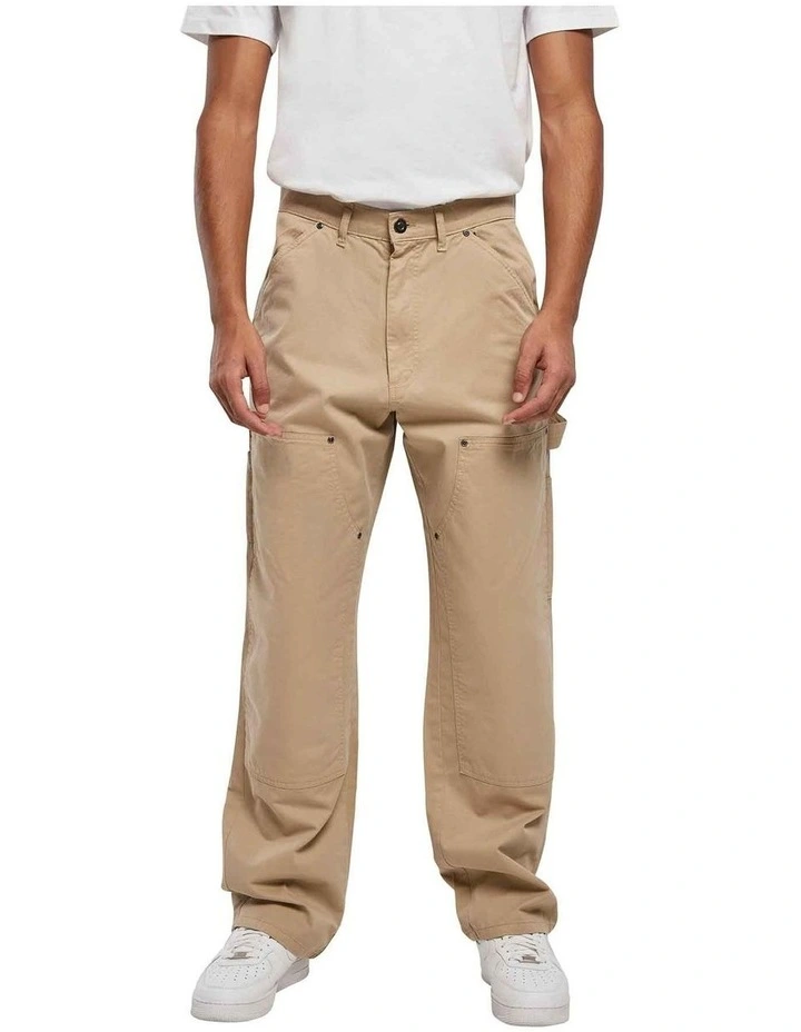 Double Knee Carpenter Trouser in Union Beige