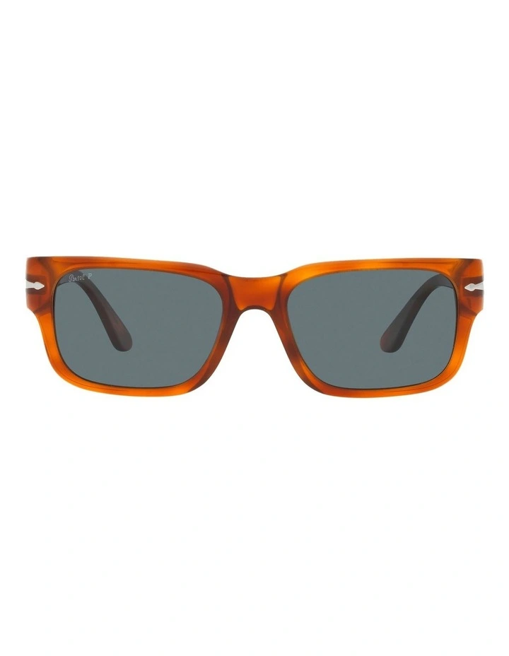 Polarised PO3315S Sunglasses in Brown