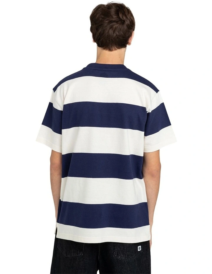 Crail 3.0 Stripe T-thirt in Blue