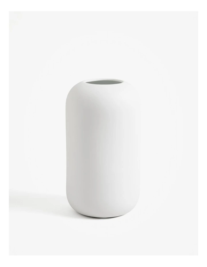 Narooma Medium Vase in Snow