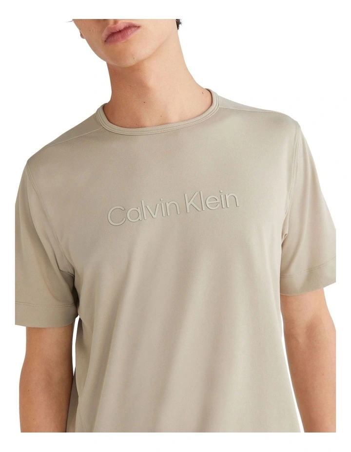 Short Sleeve Tee in Winter Linen