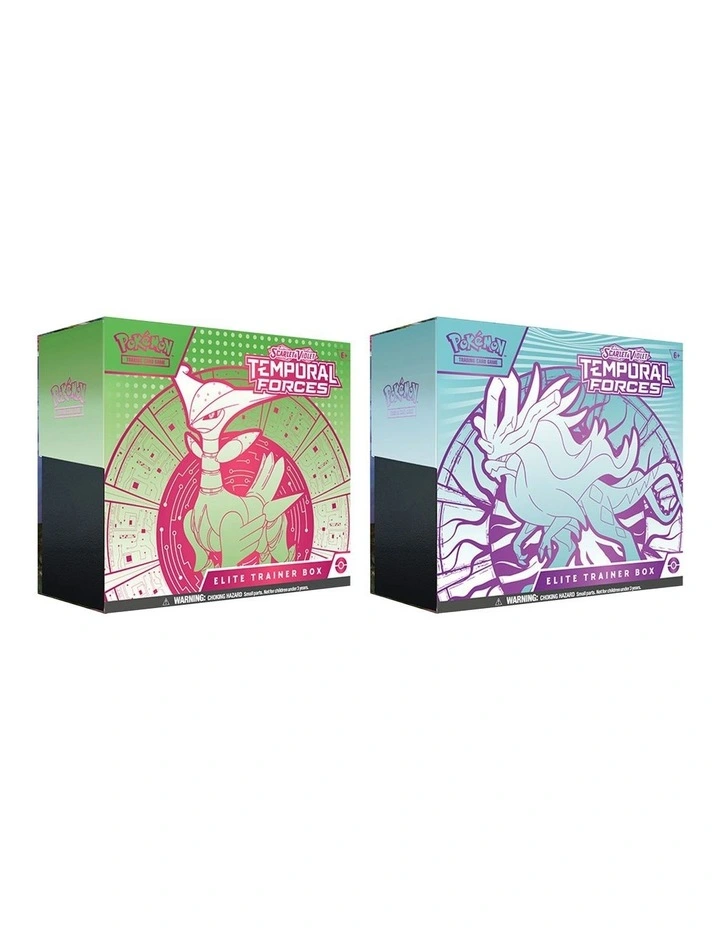 Tcg Temporal Forces Elite Trainer Box in Scarlet and Violet