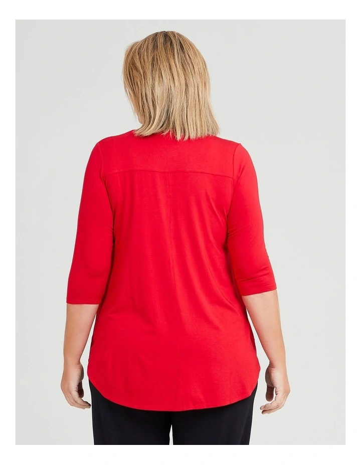 Bamboo Base 3/4 Sleeve Top
