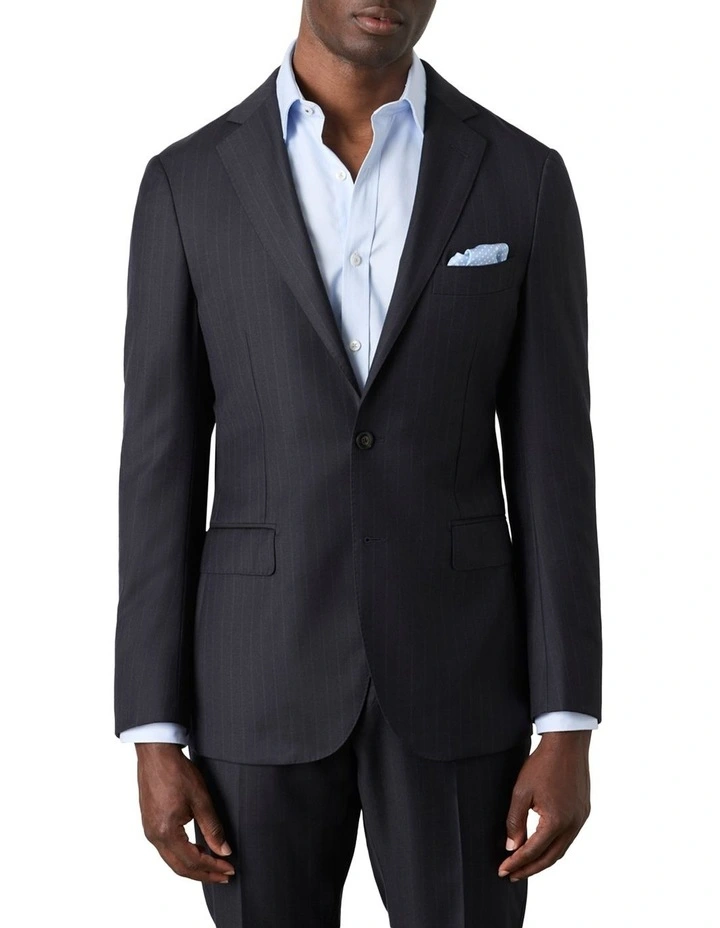 Orazio Single Breasted Jacket in Navy