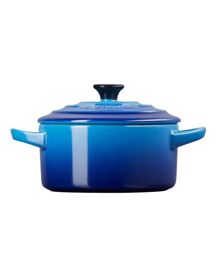Mini Casserole 9cm in Azure Blue