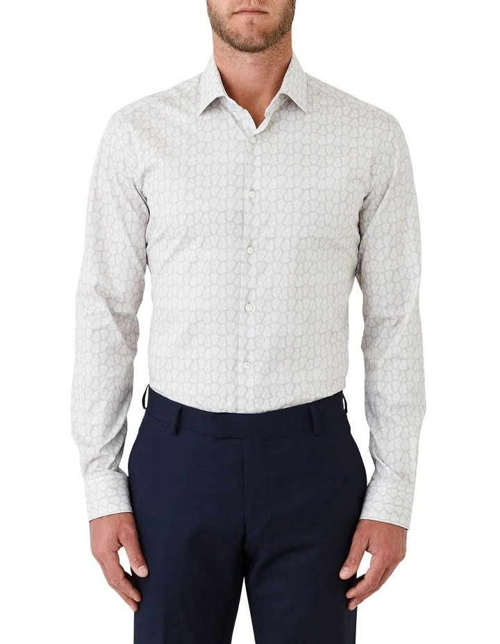 Motion Slim Fit Shirt in White