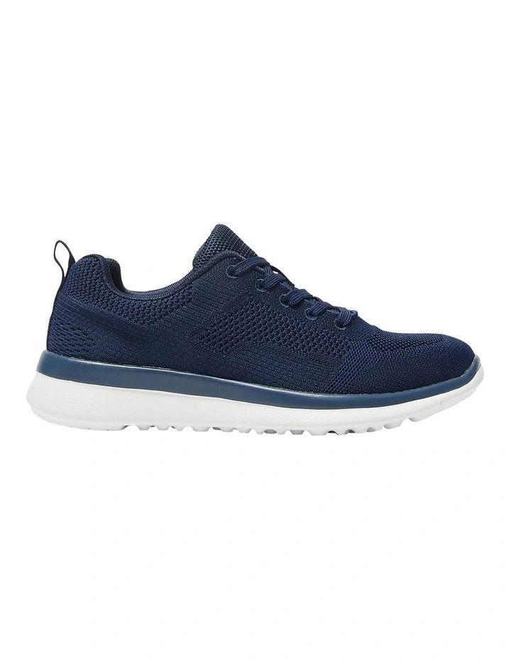 Quantum Sneakers in Navy Knit